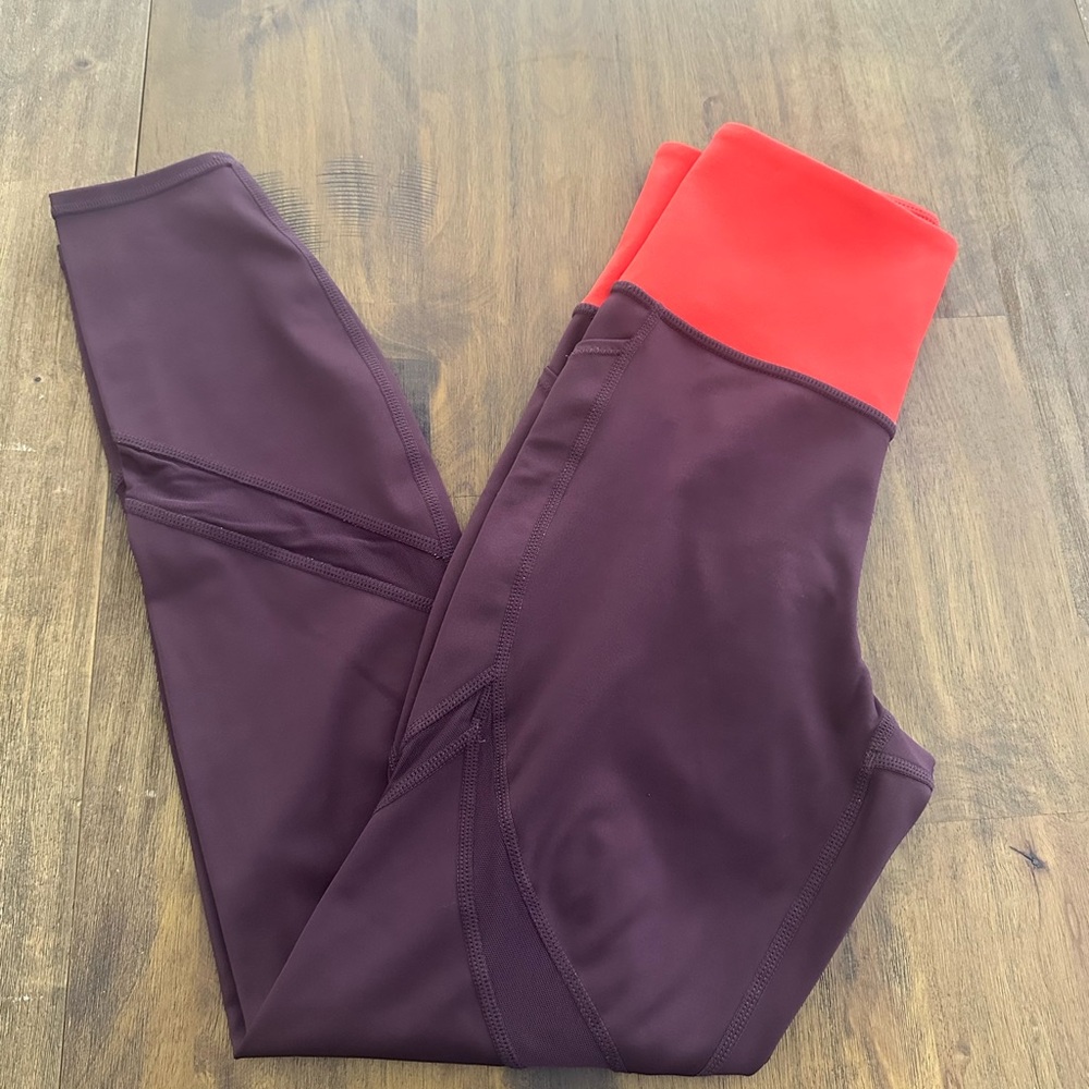 Athleta Two-Tone Leggings
